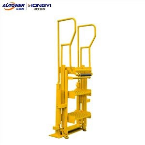 Folding Trappor för Top Loading Facility