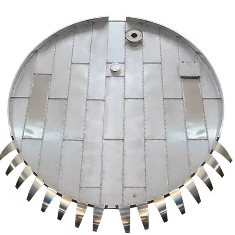 Helt ansluten till flytande internt flytande tak