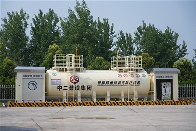 Automatisk mobil bensinstation