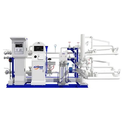 Bensin Top Lastning Mätning Skid